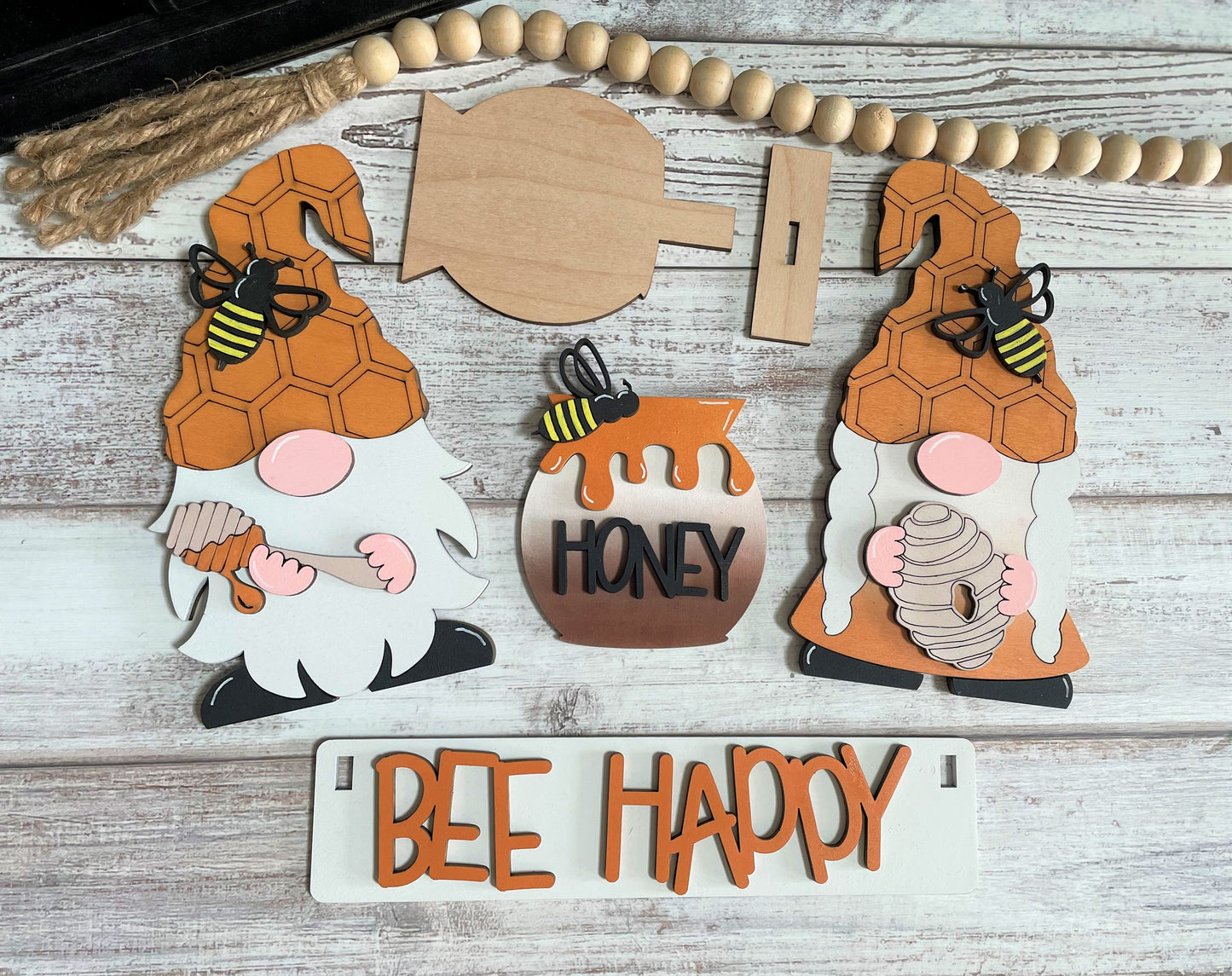 Honey Bee Gnomes Interchangeable Set