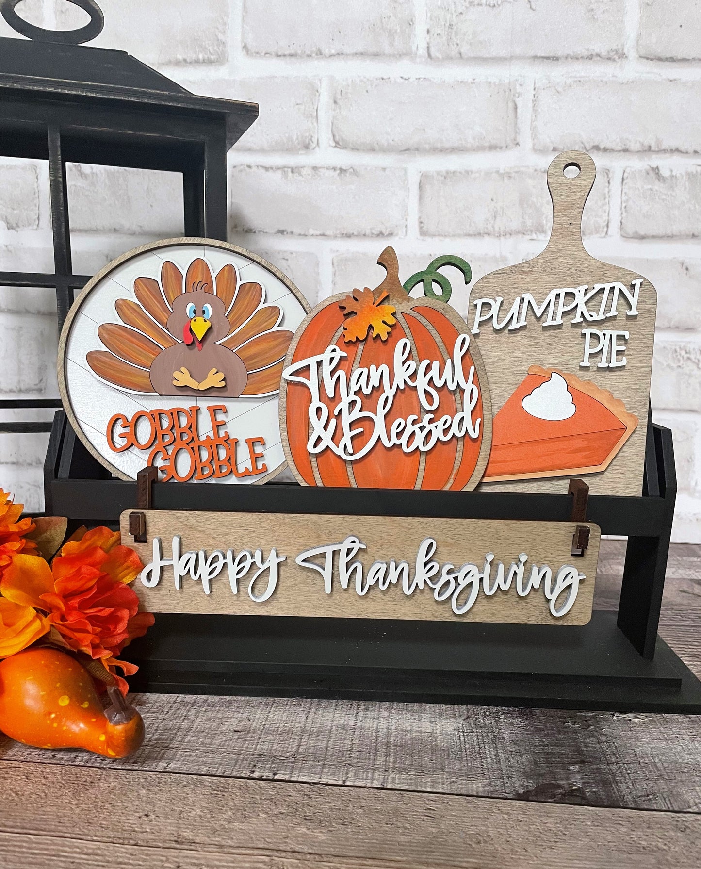 Happy Thanksgiving Interchangeable Set