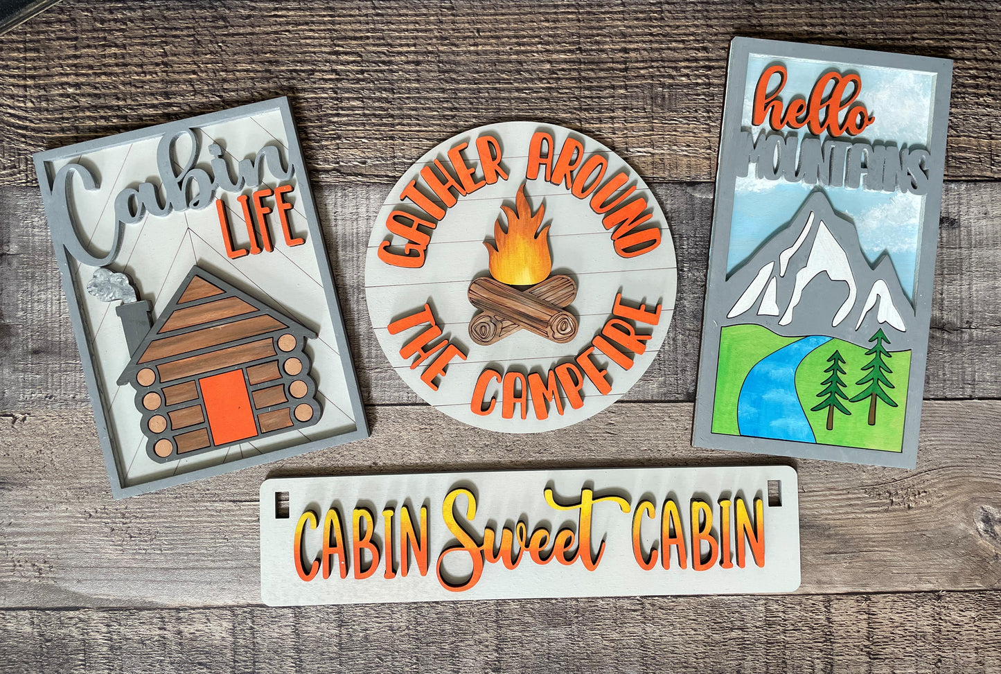 Cabin Life Insert Set