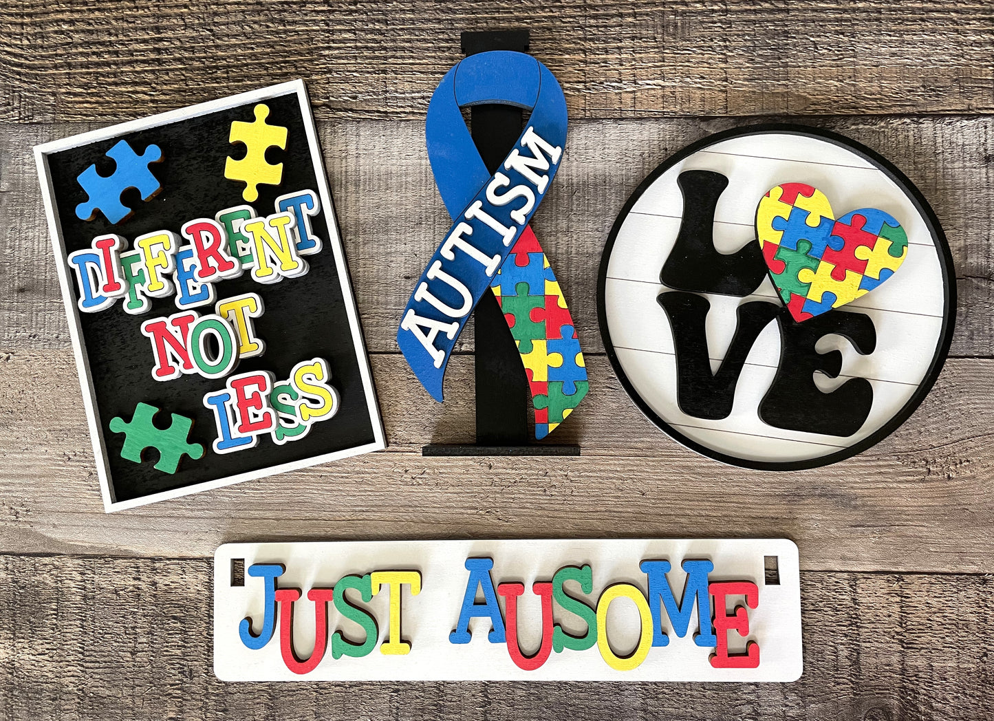 Autism Awareness Interchangeable Set