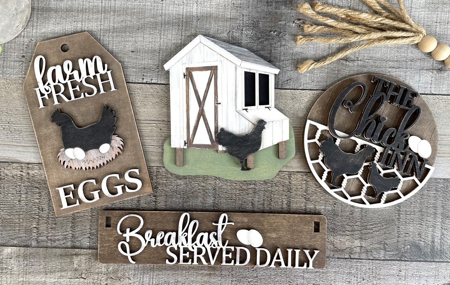 Breakfast Chickens Interchangeable Set