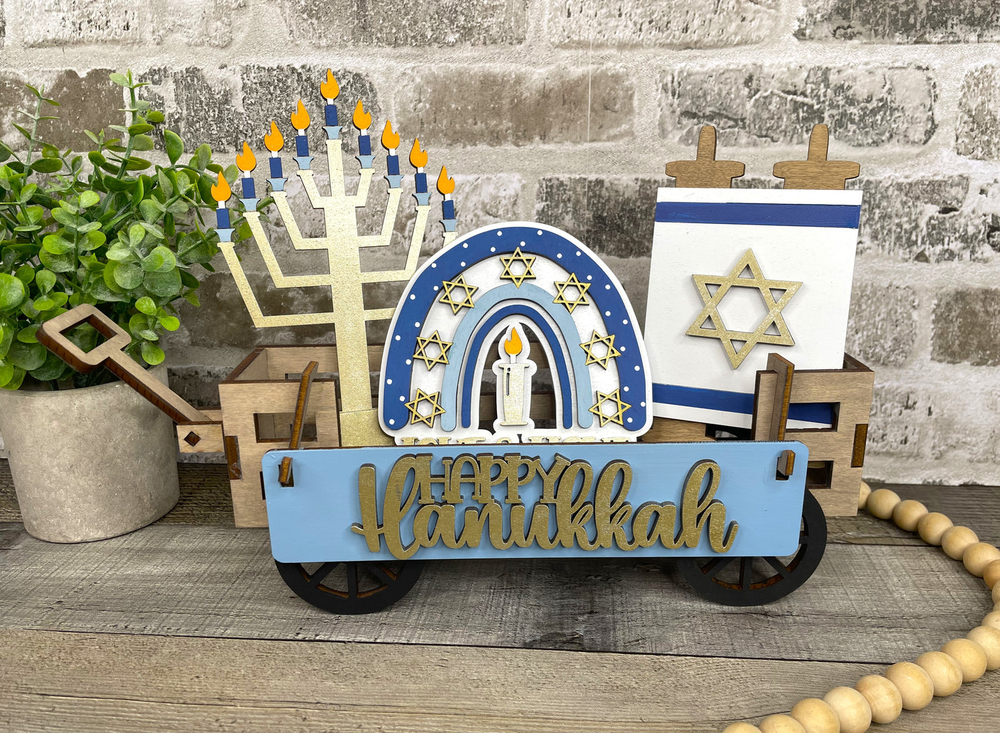 Love and Light Hanukkah Interchangeable Set