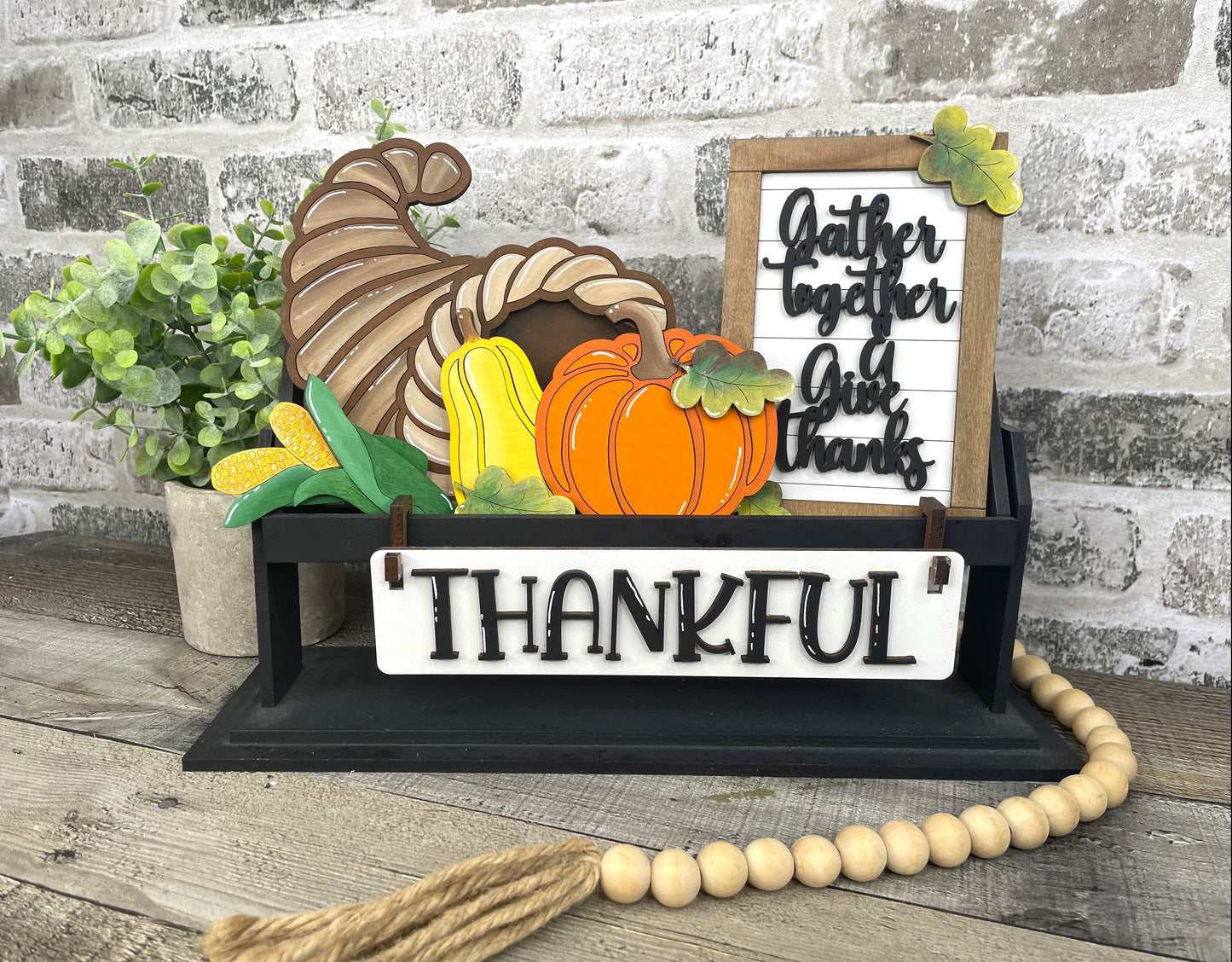 Cornucopia Thanksgiving Interchangeable Set