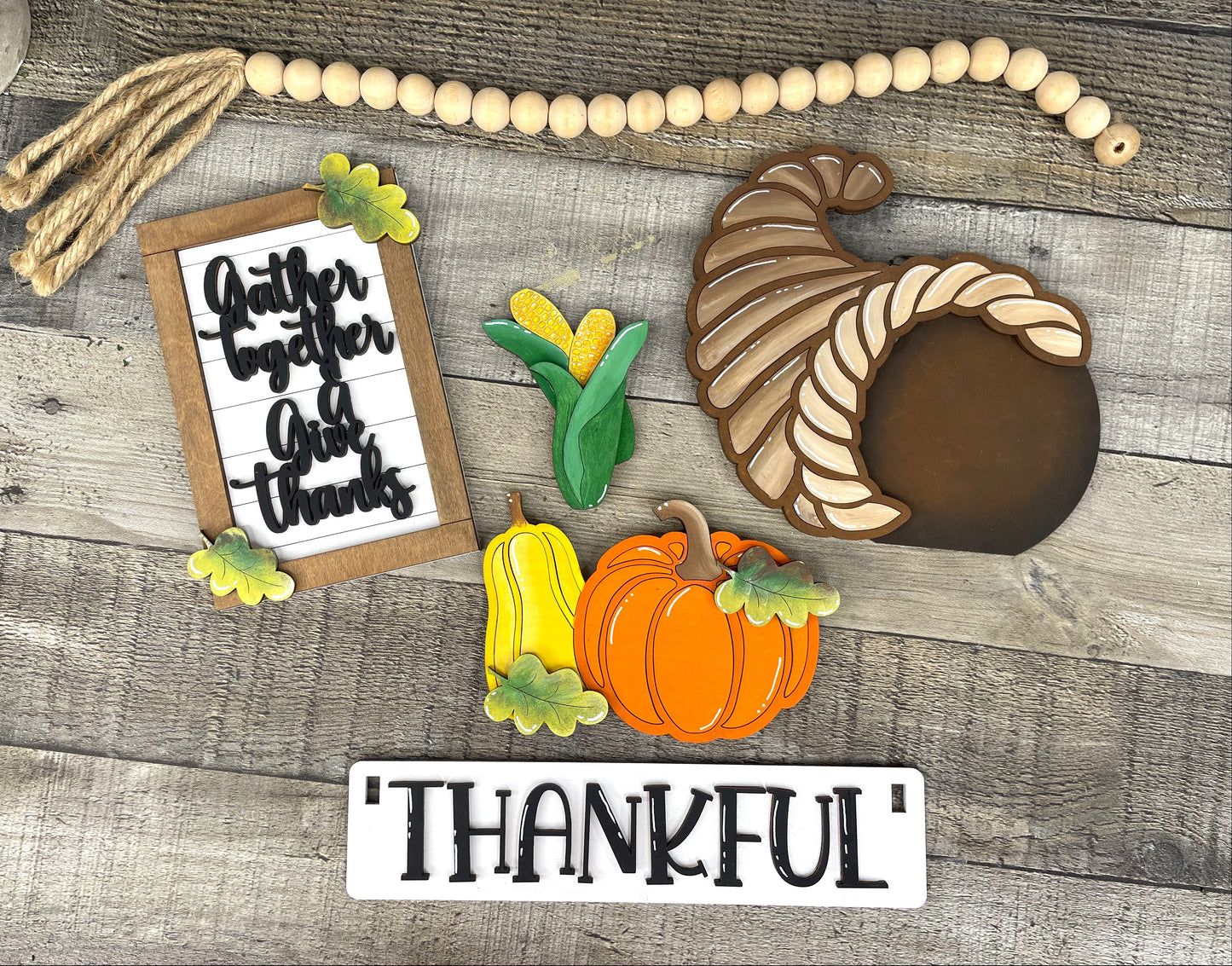Cornucopia Thanksgiving Interchangeable Set