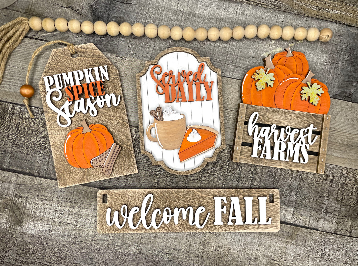 Pumpkin Spice Interchangeable Set