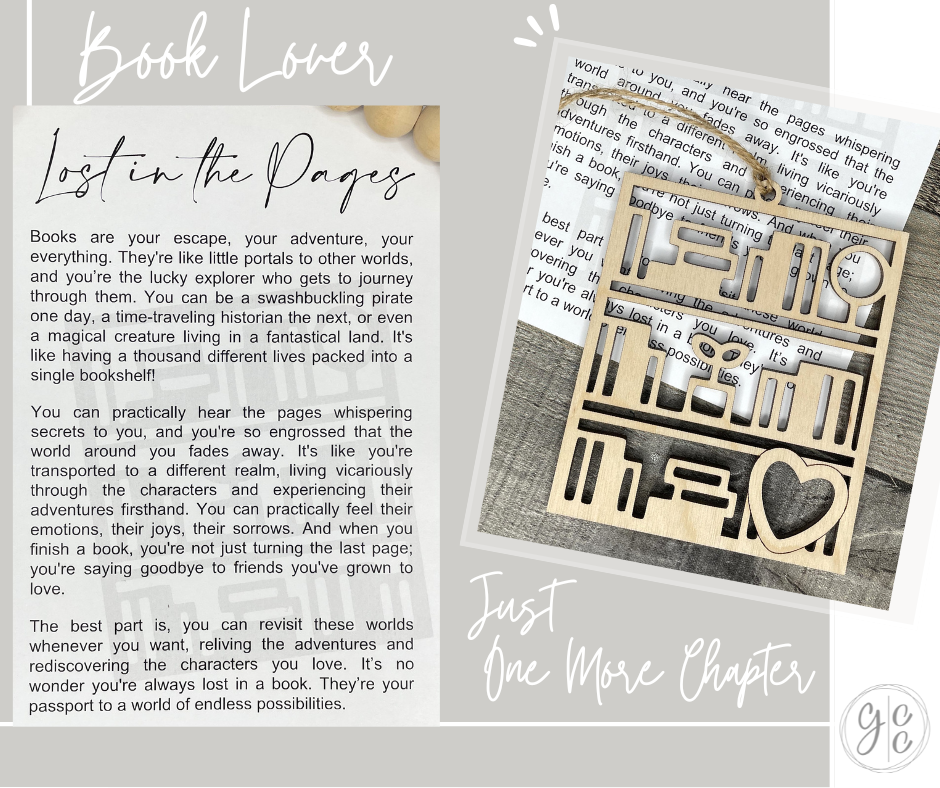 Book Lovers Story Charm