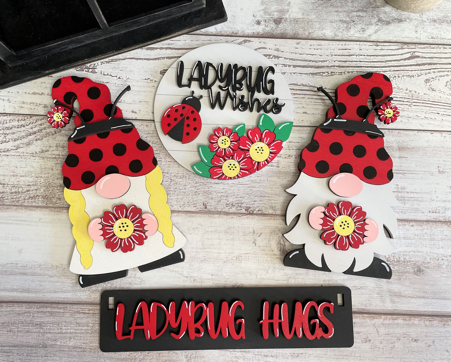 Ladybug Gnome Interchangeable Set