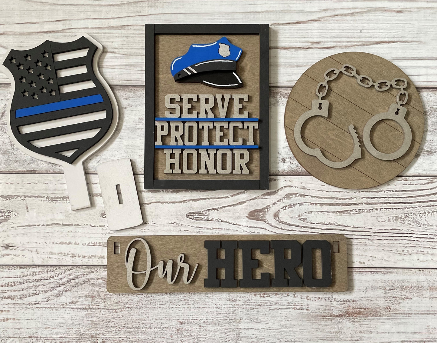 Police Interchangeable Set