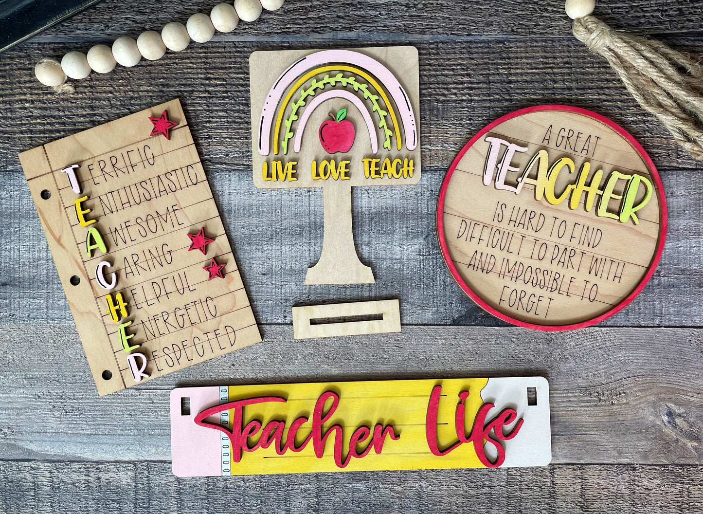 Teacher Life Interchangeable Set