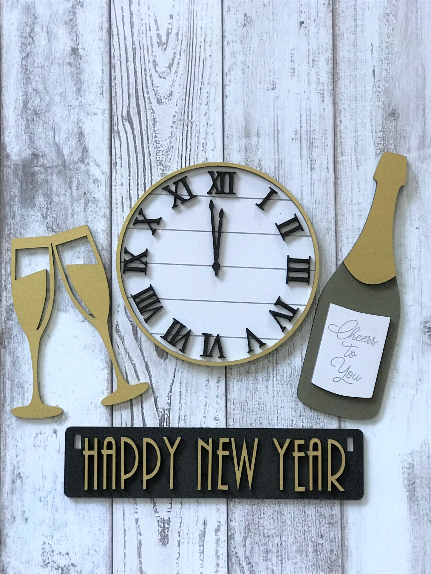New Years Eve Interchangeable Set