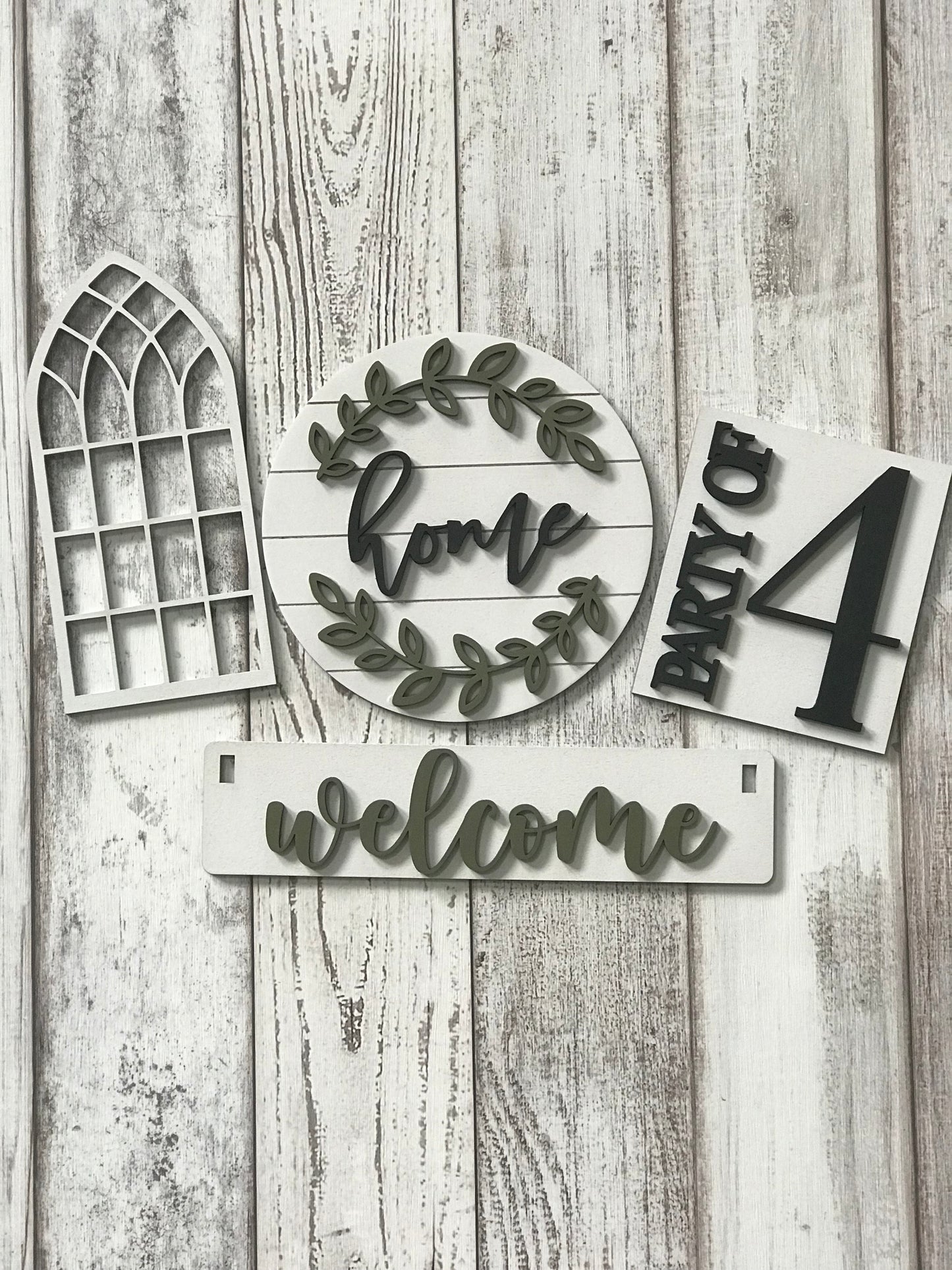 Welcome Interchangeable Set