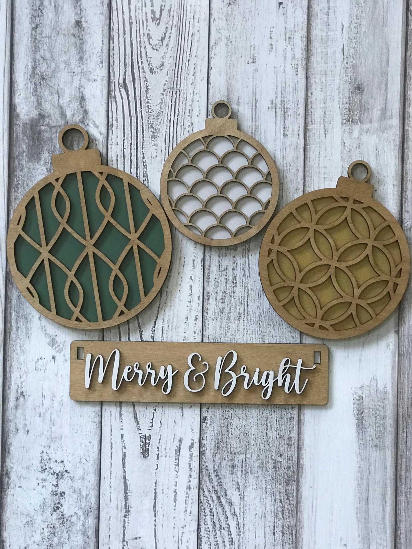 Christmas Ornaments Interchangeable Set