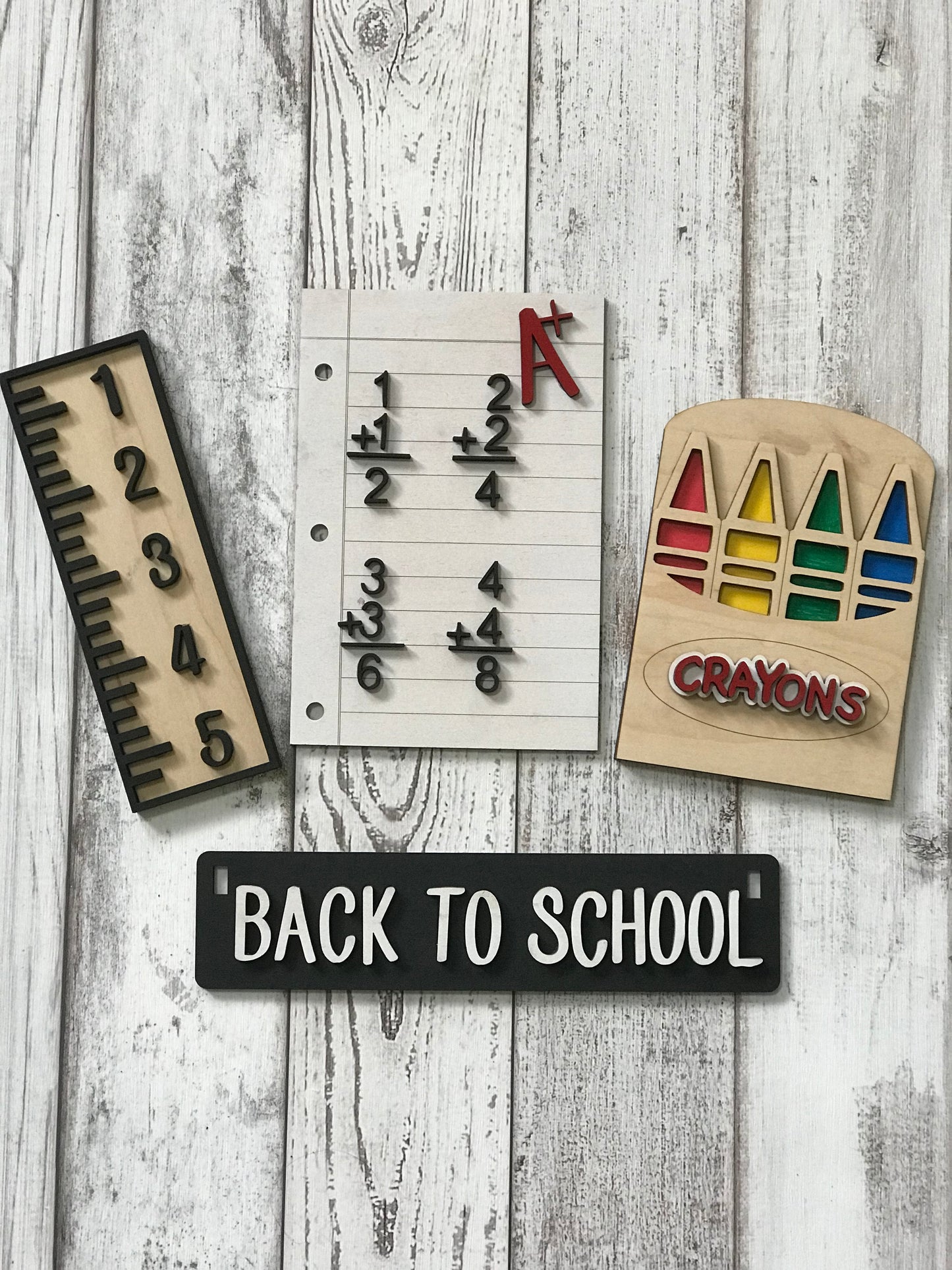 Back to School Interchangeable Set