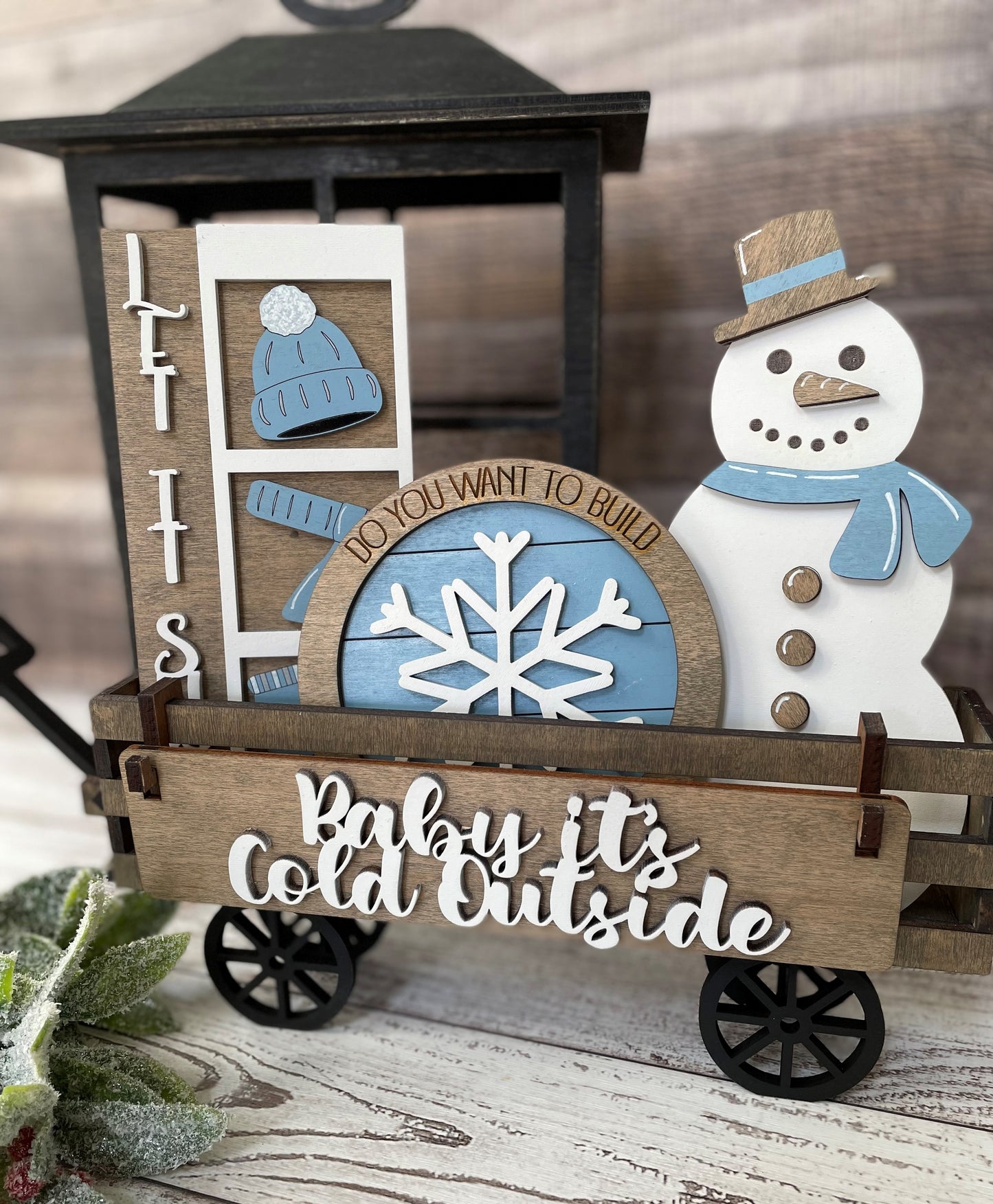 Winter Snowman Interchangeable Set