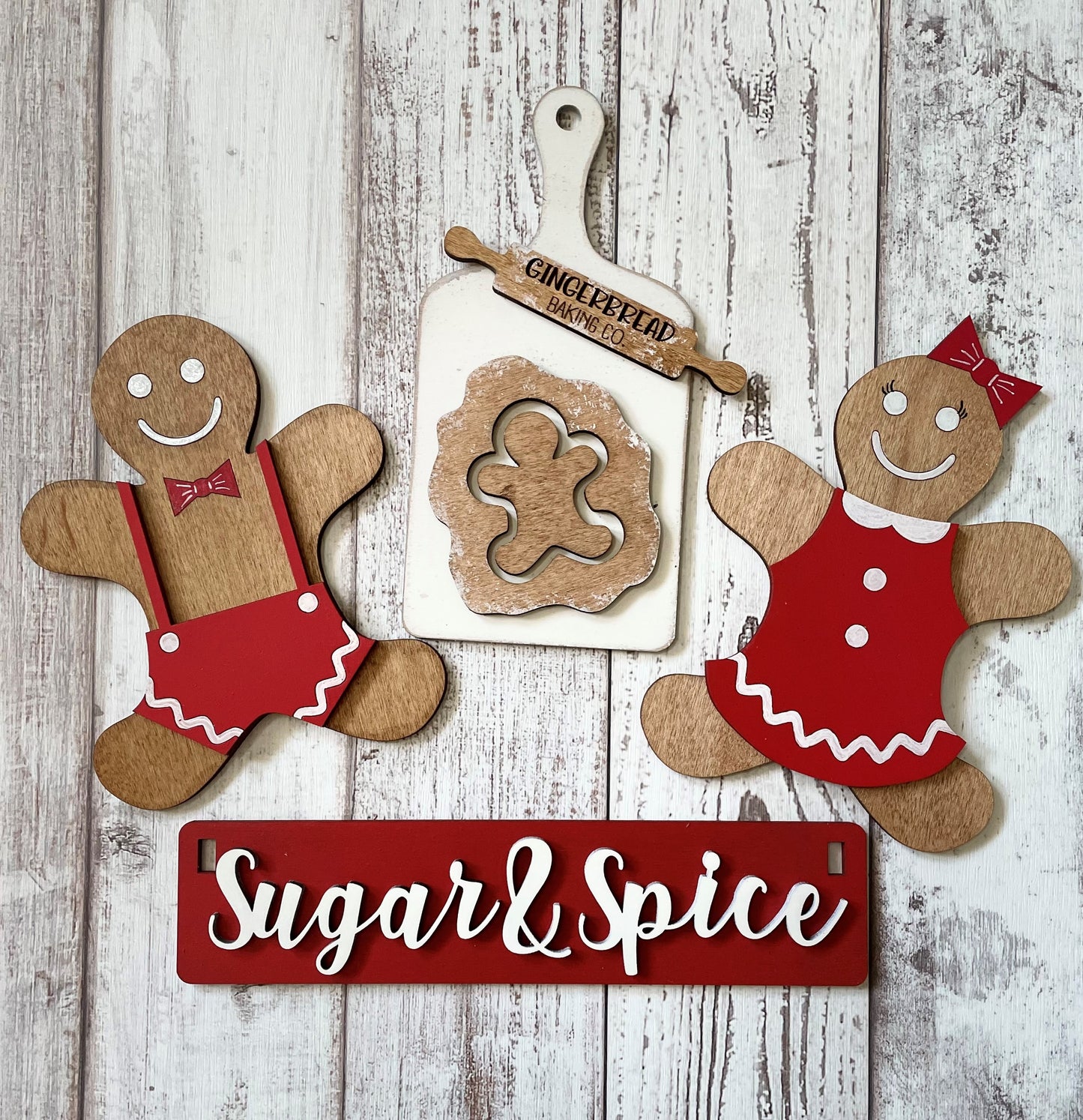 Christmas Gingerbread Interchangeable Set