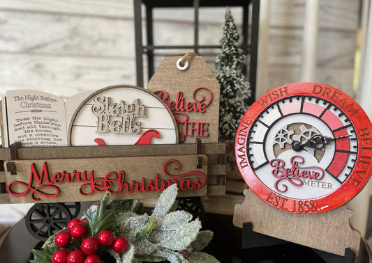 Christmas Vintage Interchangeable Set