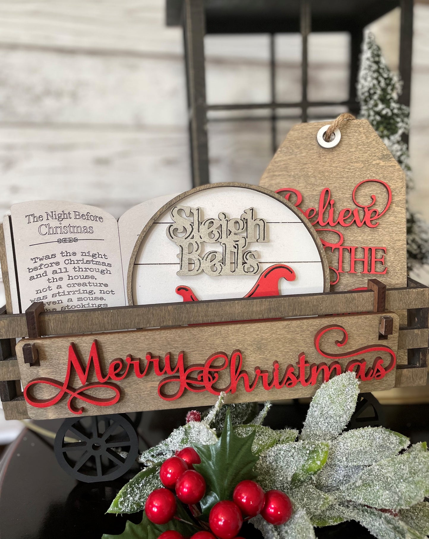 Christmas Vintage Insert Set