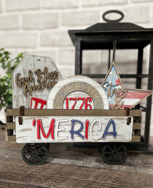 God Bless America Interchangeable Set