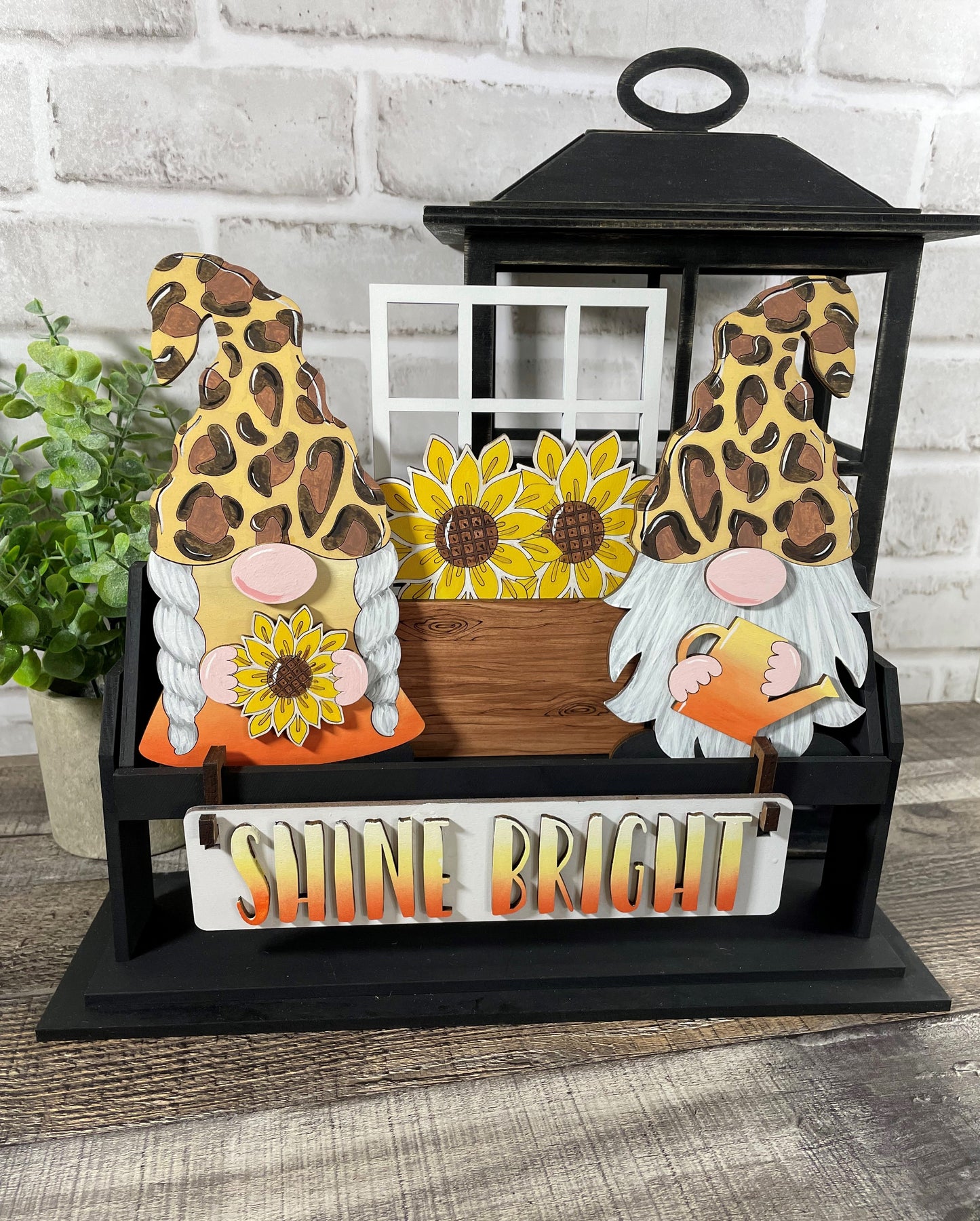 Sunflower Gnome Interchangeable Set
