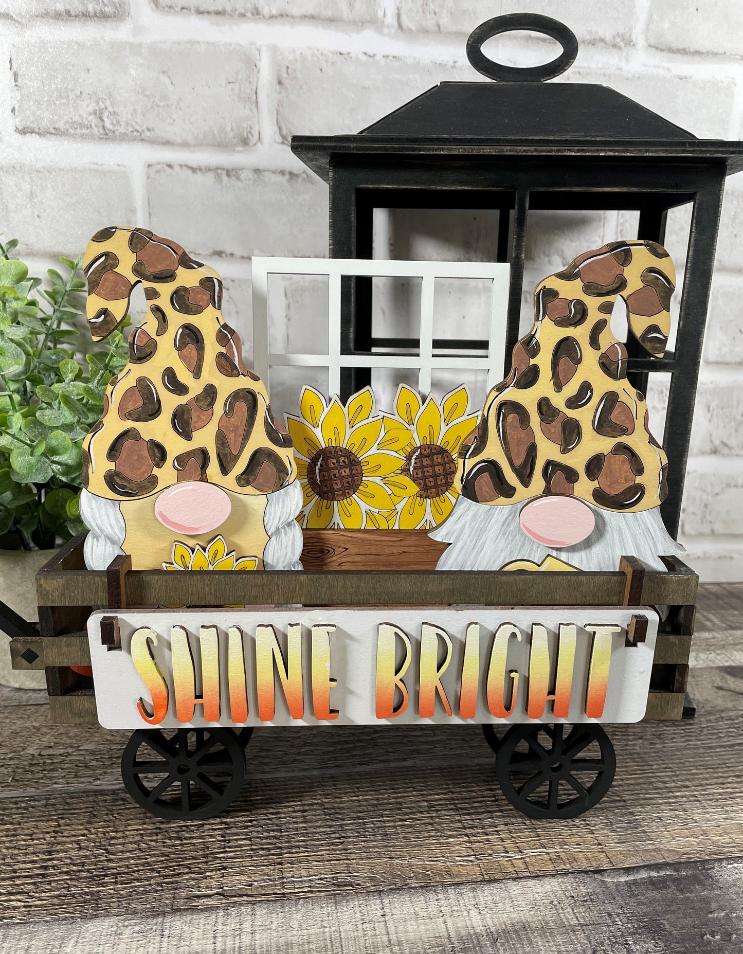 Sunflower Gnome Interchangeable Set