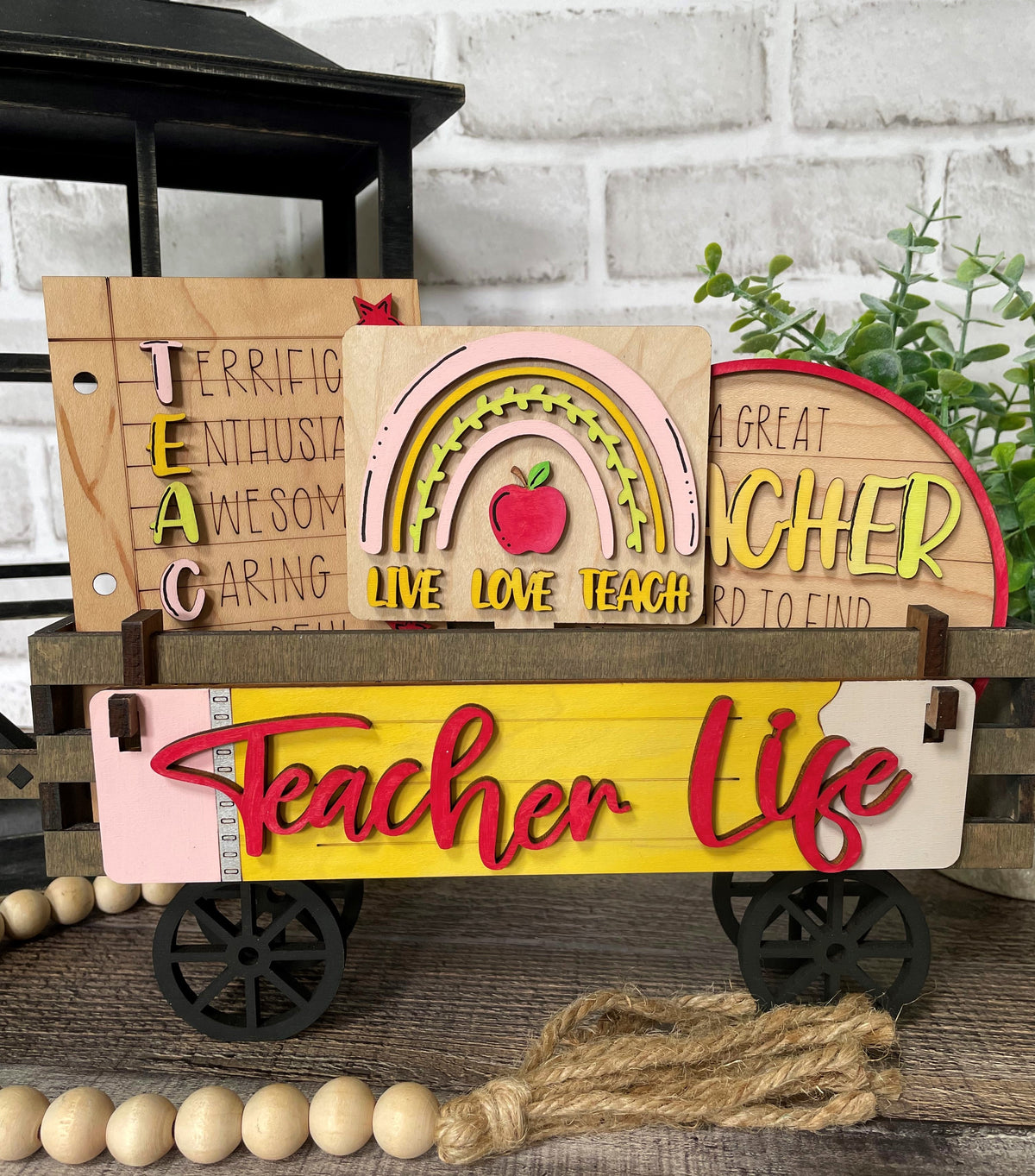 Teacher Life Interchangeable Set