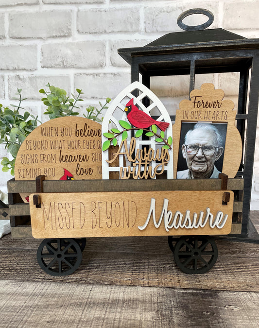 Forever in Our Hearts Memorial Insert Set