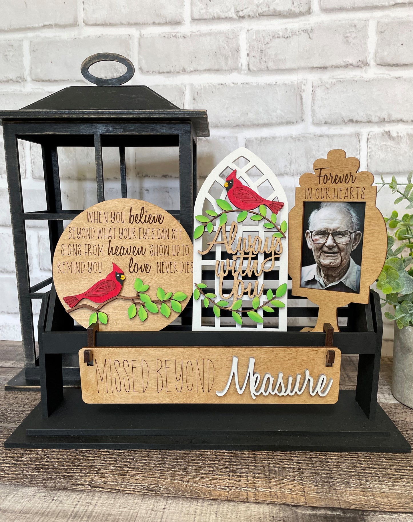 Forever in Our Hearts Memorial Interchangeable Set