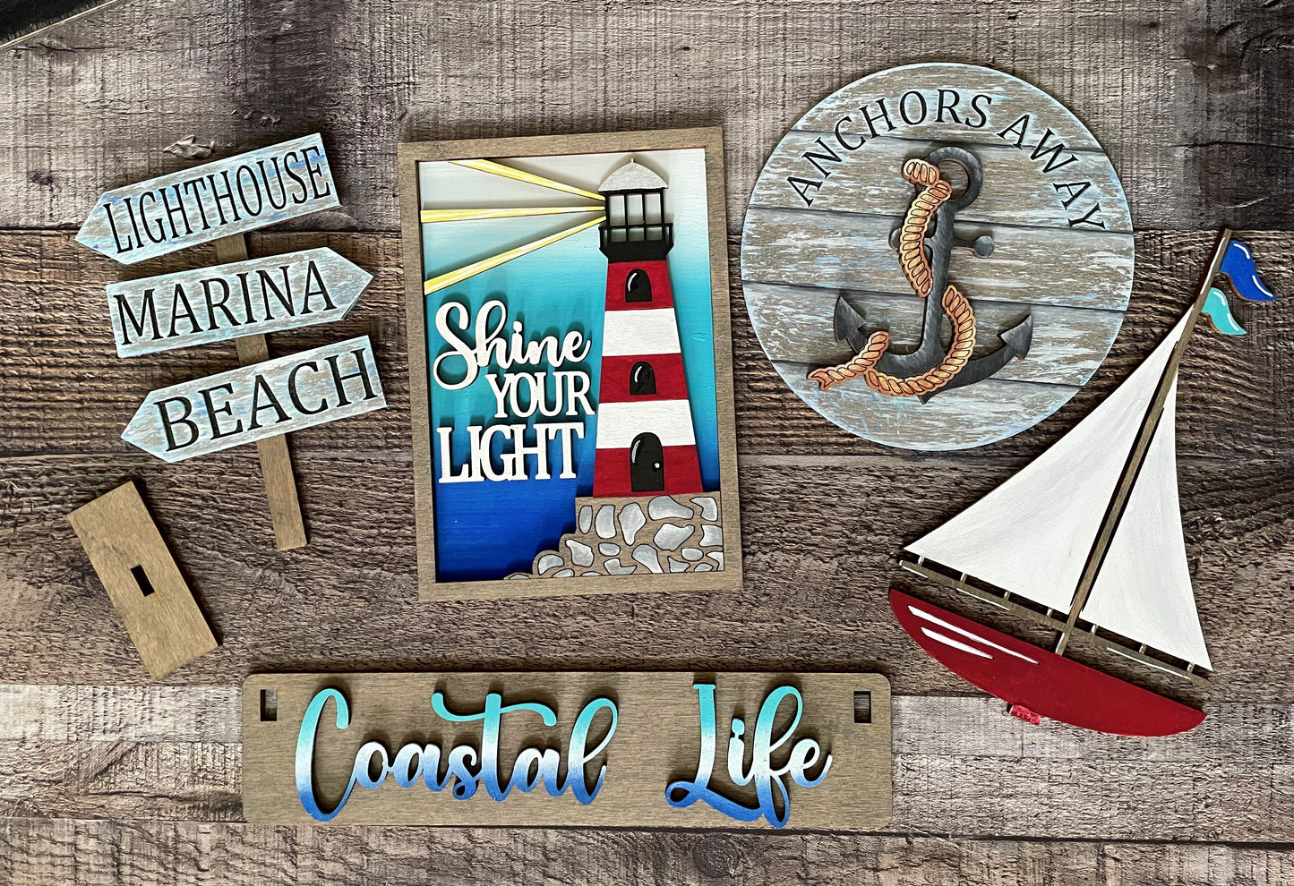 Coastal Life Interchangeable Set