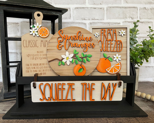 Oranges Squeeze the Day Interchangeable Set