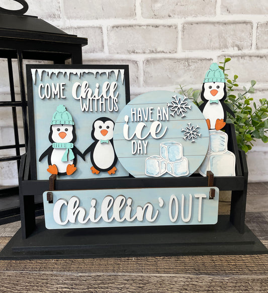 Penguins Chillin' Out Interchangeable Set