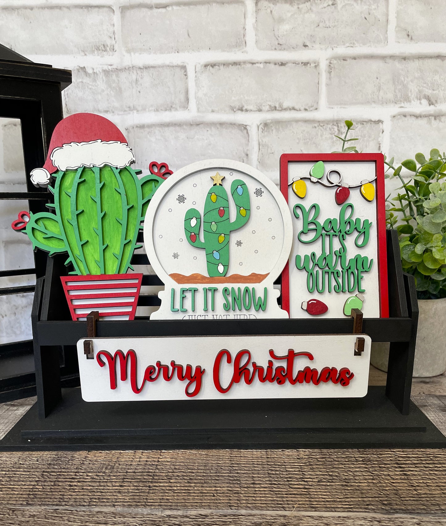 Christmas Cactus Insert Set