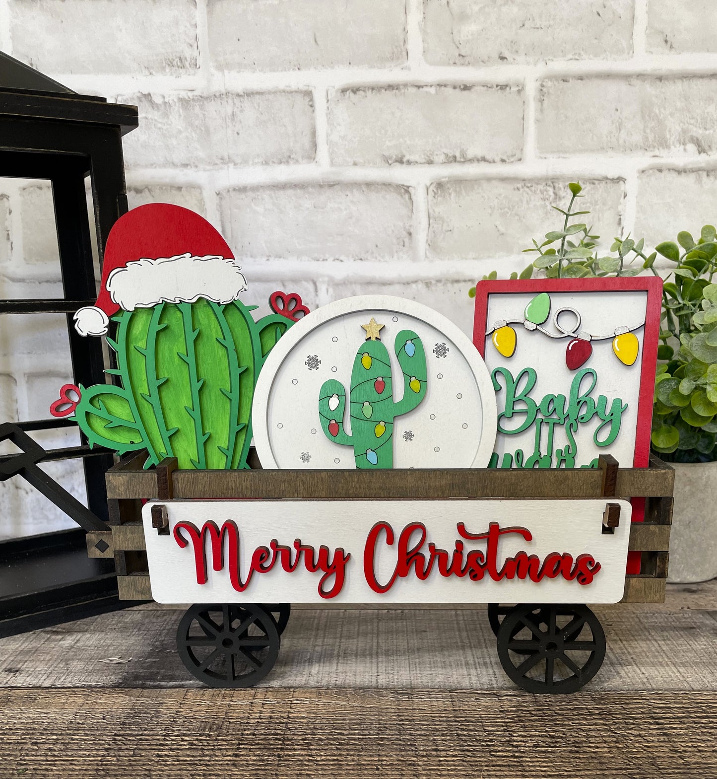 Christmas Cactus Interchangeable Set