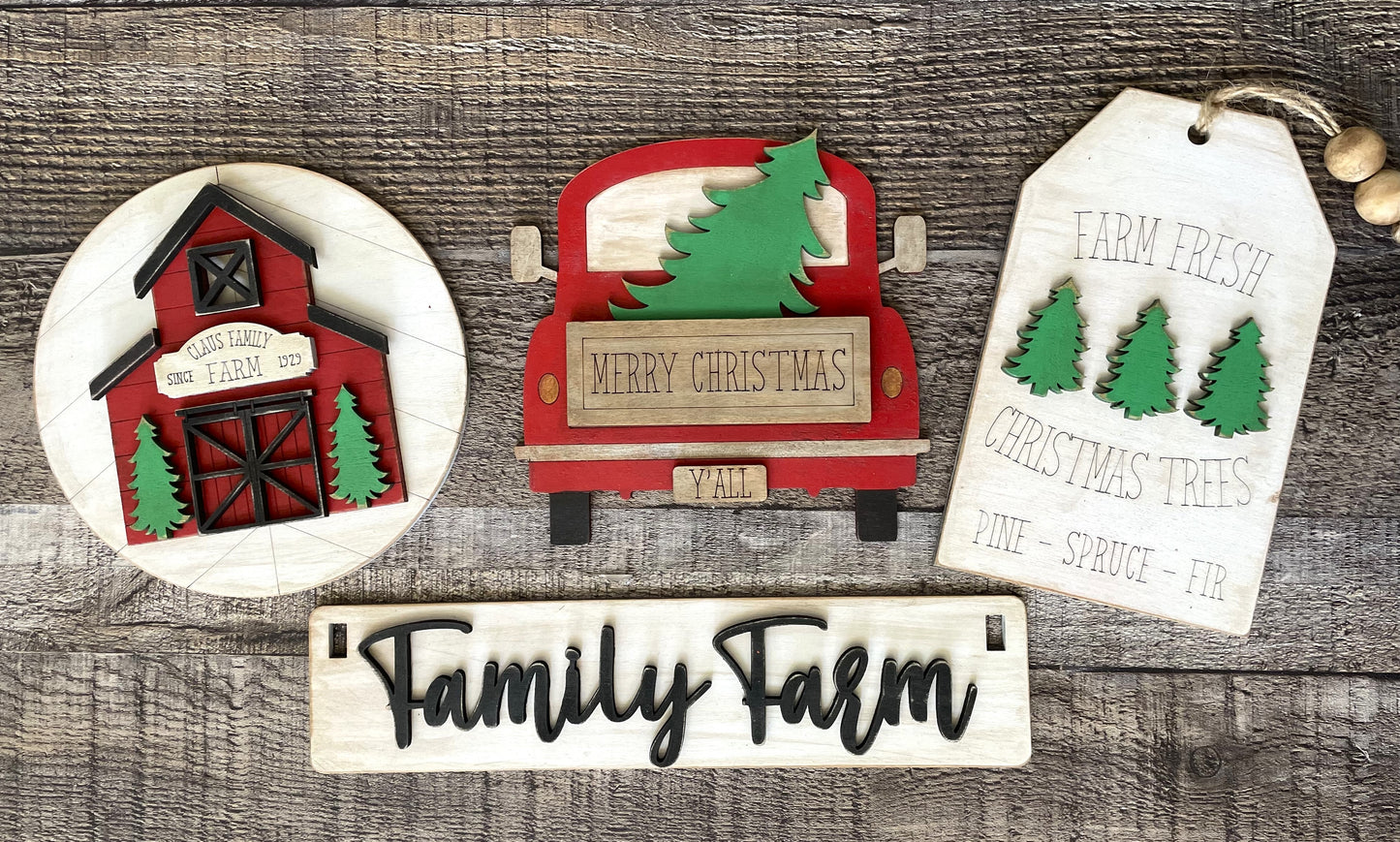 Christmas Truck Interchangeable Set