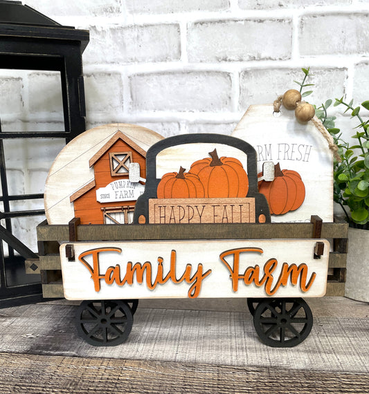Fall Family Farm Interchangeable Set