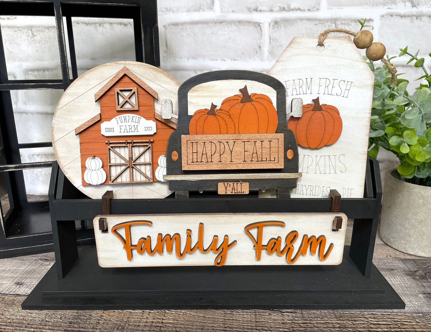 Fall Family Farm Interchangeable Set