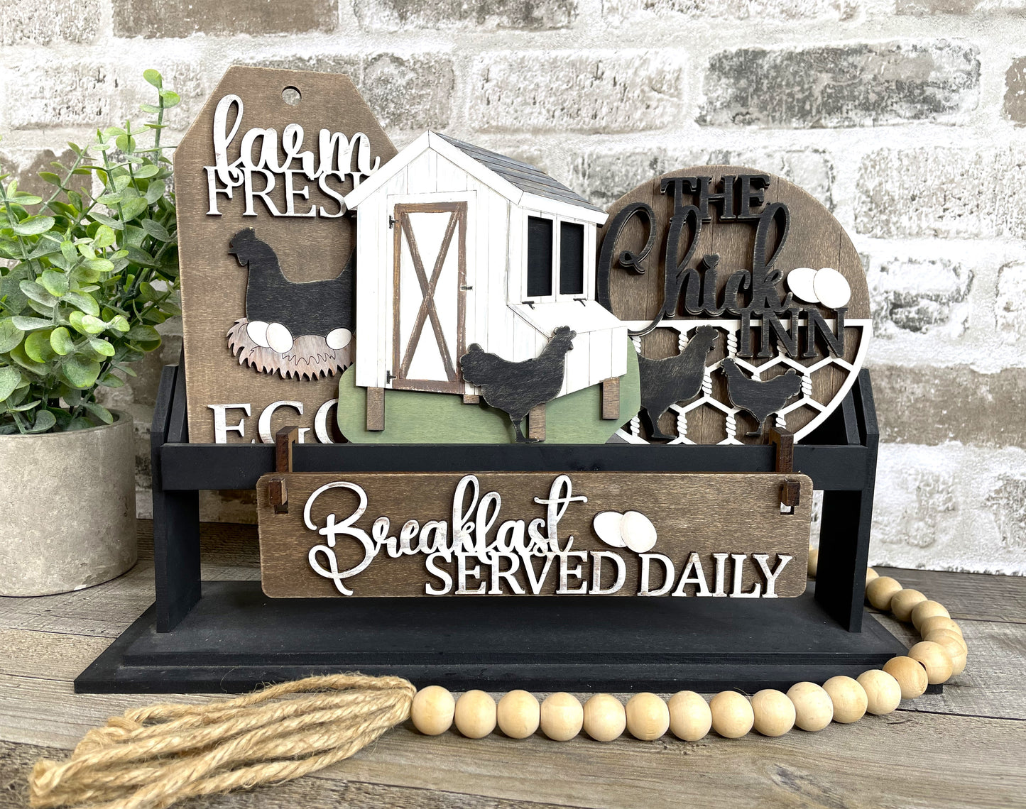 Breakfast Chickens Interchangeable Set