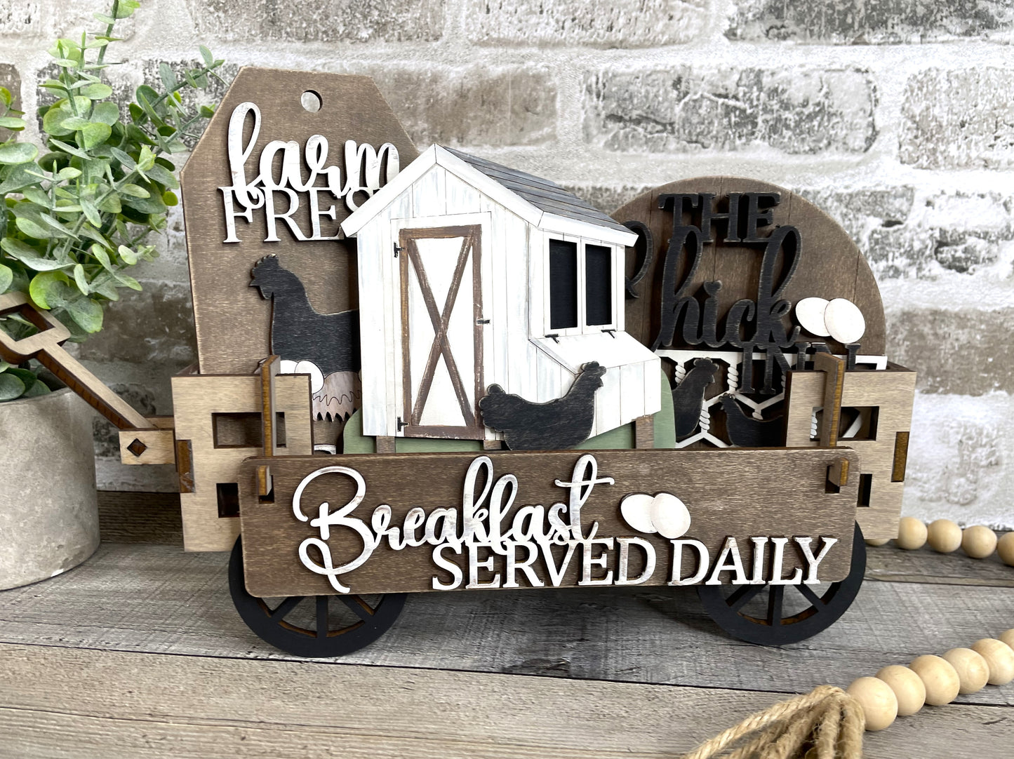 Breakfast Chickens Interchangeable Set