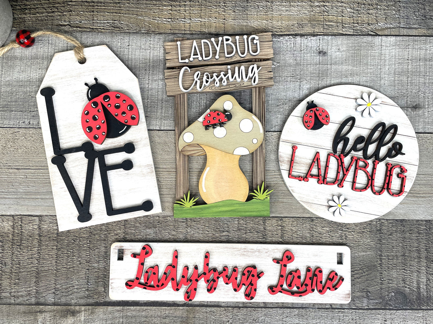 Ladybug Interchangeable Set