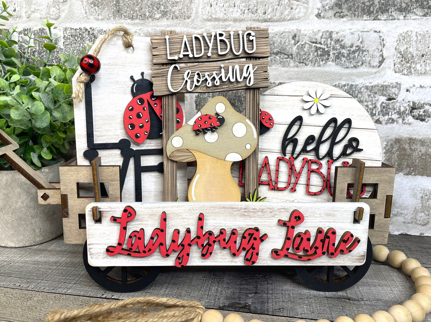 Ladybug Interchangeable Set
