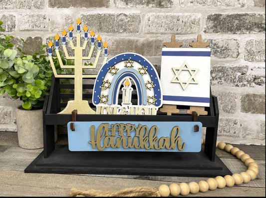 Love and Light Hanukkah Interchangeable Set