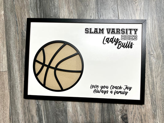 Coach’s Photo and Sinatre Frame Gift