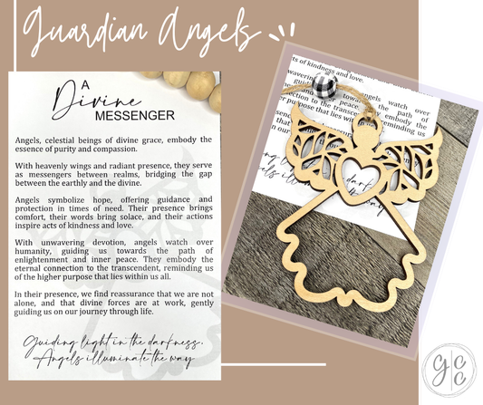 Guardian Angel Story Charm