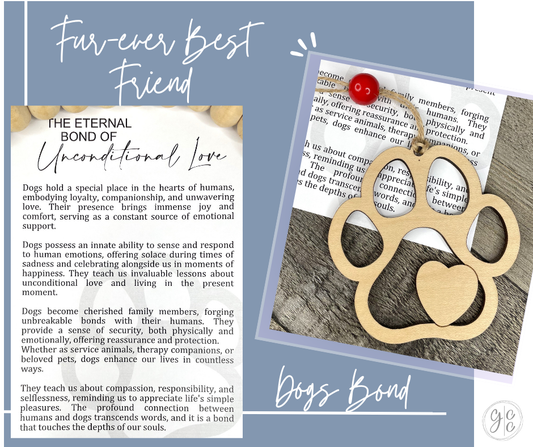 Dogs Love Story Charm