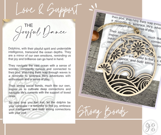 Dolphin Navigation Story Charm