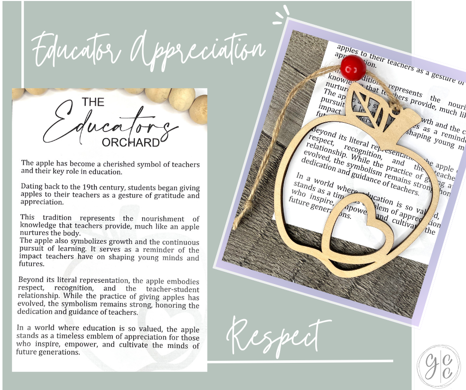 Educator Appriciation Story Charm
