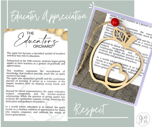 Educator Appriciation Story Charm