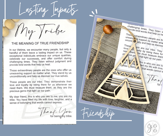 Friendship Tribe Story Charm