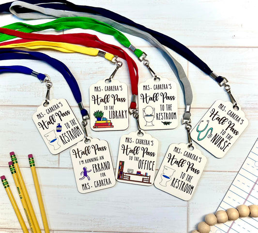 Teacher Hall Passes