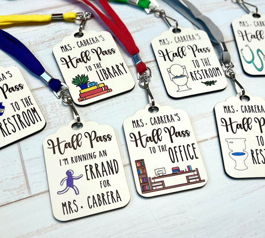 Teacher Hall Passes