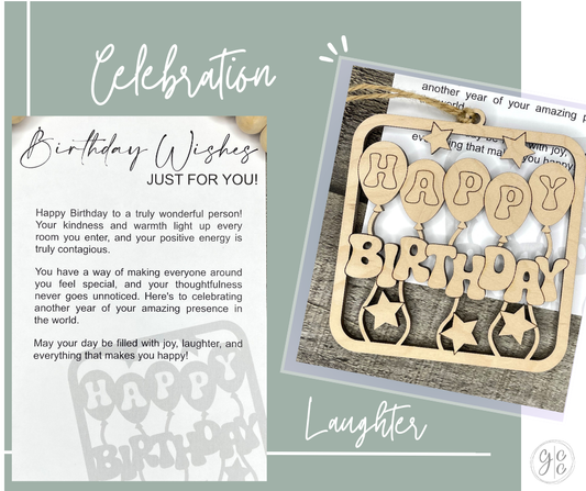 Happy Birthday Story Charm